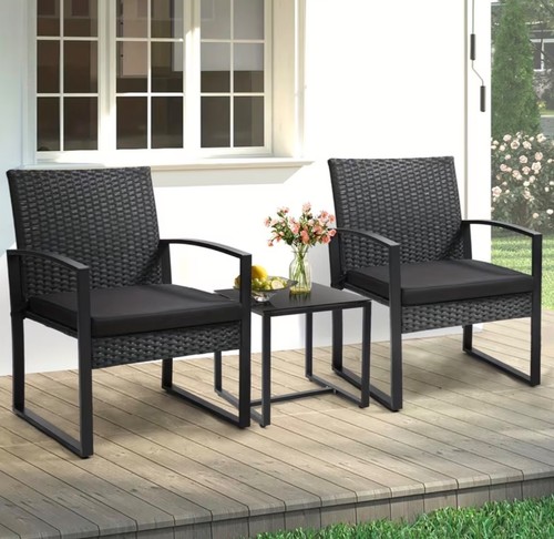3pcs rattan bistro - set,, 2