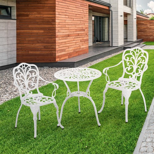 Piece white cast aluminum - white,