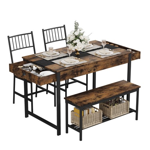 Space saving dining table - space,