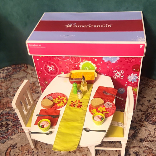 American girl dining table 2 - dining,